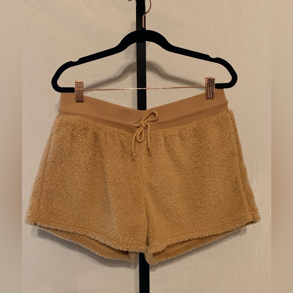 Flirtitude active soft fuzzy shorts